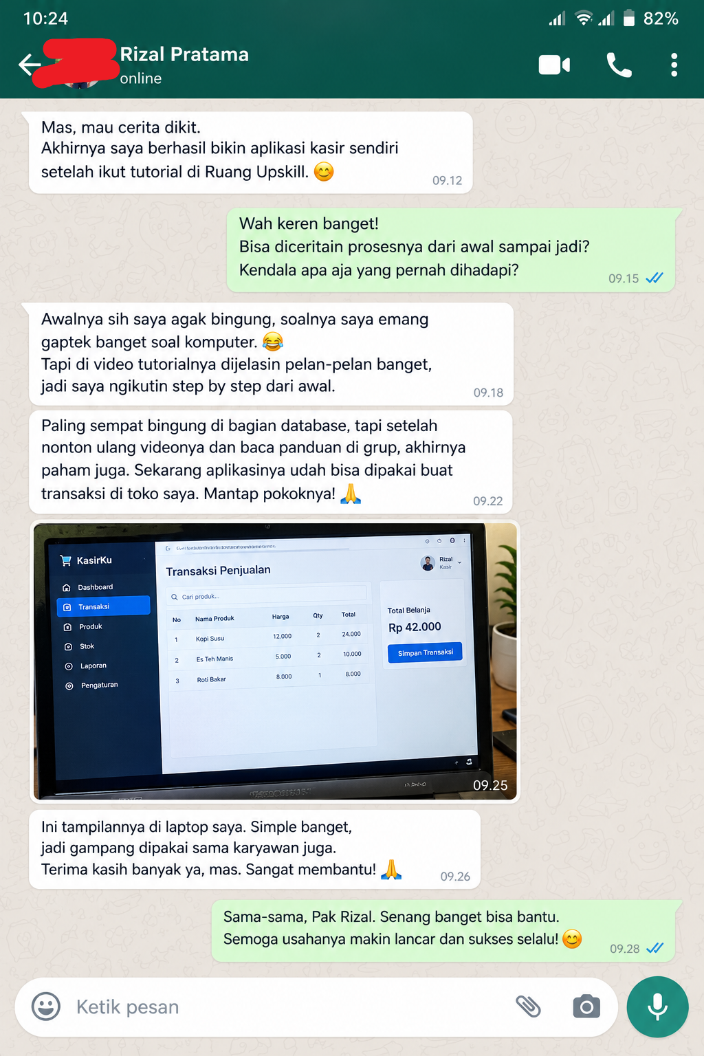 Testimoni 1
